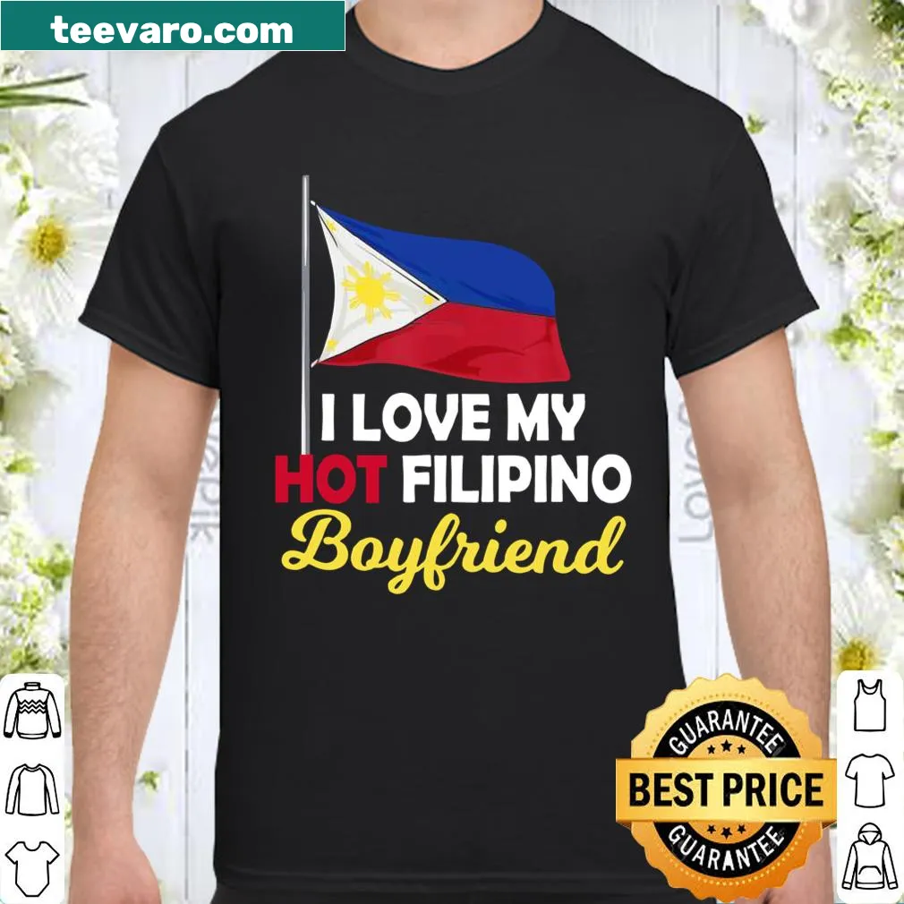 Shirt expressing love for a Filipino boyfriend with heartfelt text