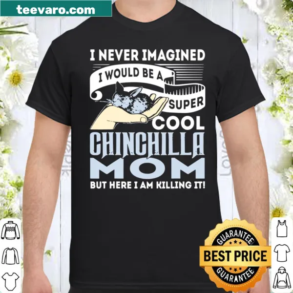 Text design for cool chinchilla moms