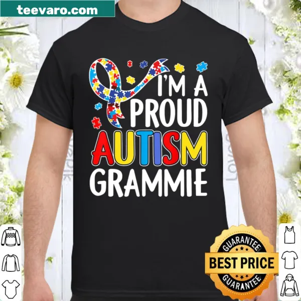 Proud Autism Grammie t-shirt for awareness