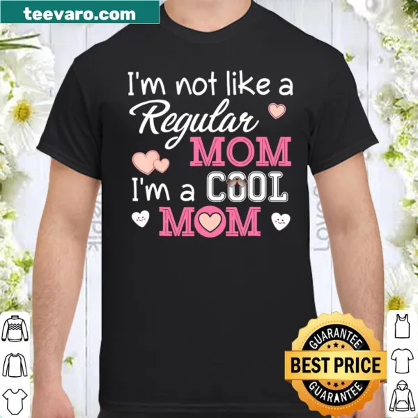 Cool Mom shirt with playful typography