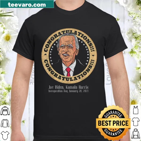 Celebration shirt for Biden Harris inauguration