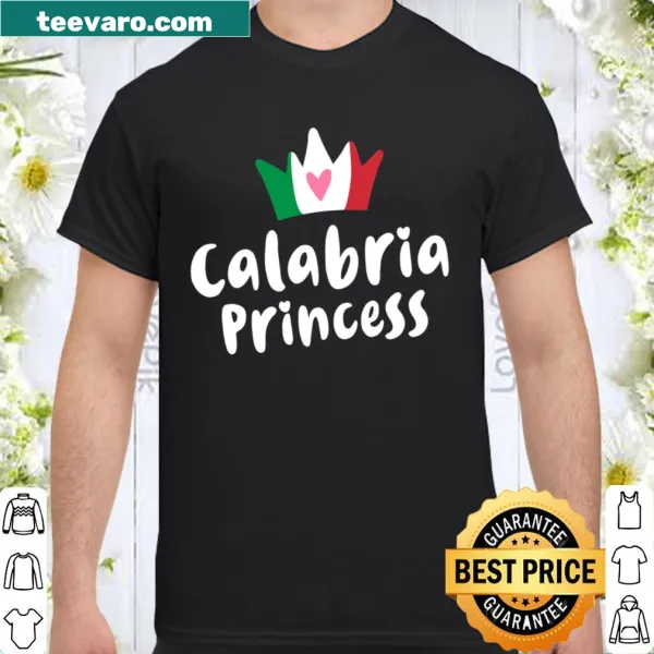 Shirt with 'Kalabresische Prinzessin' text design