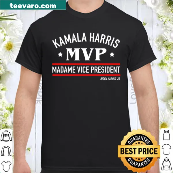 Bold shirt celebrating Kamala Harris as Vice President