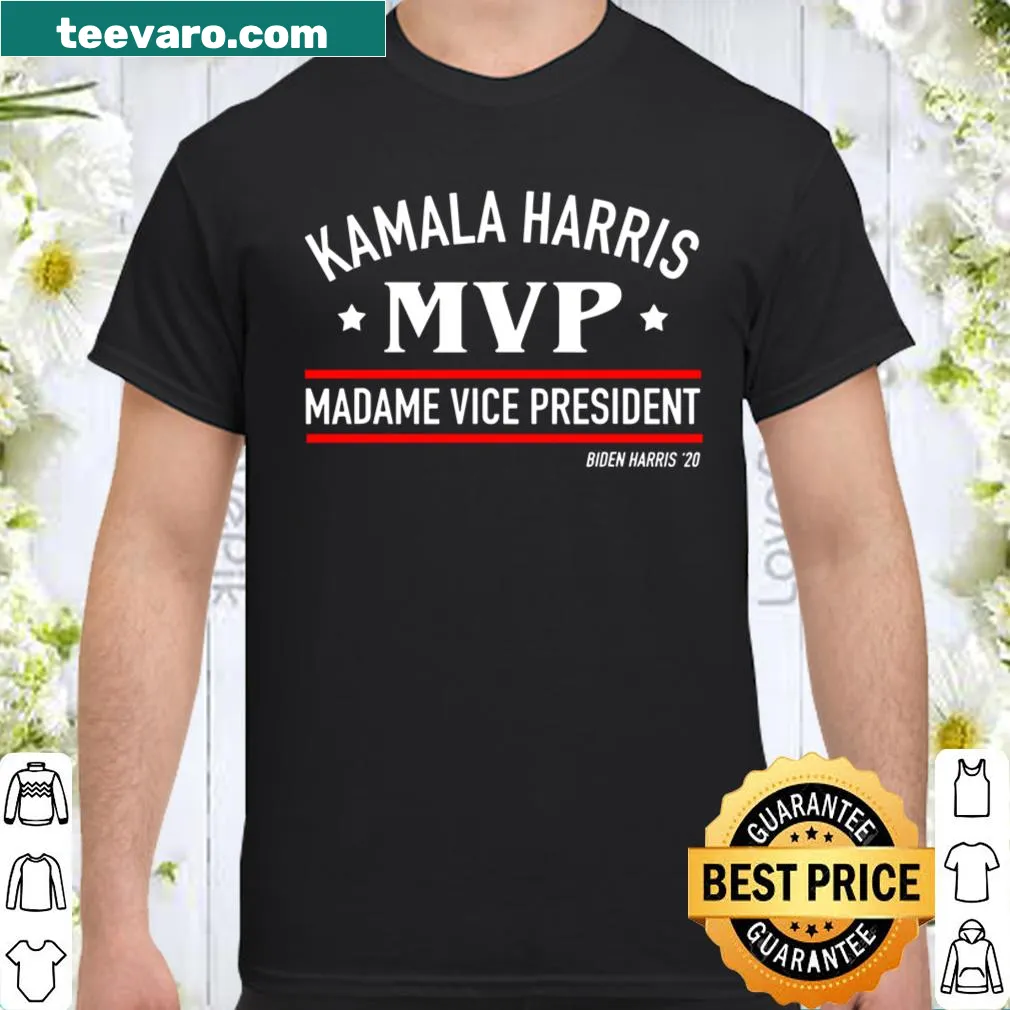 Bold shirt celebrating Kamala Harris as Vice President