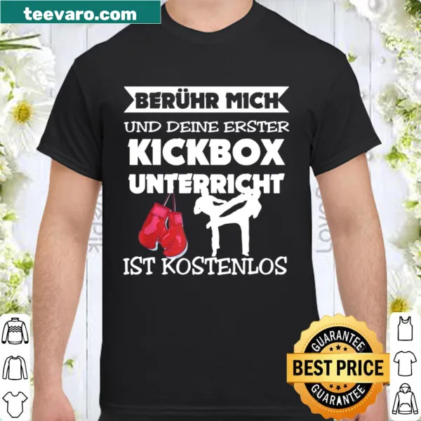 Kickboxing graphic t-shirt for martial arts enthusiasts