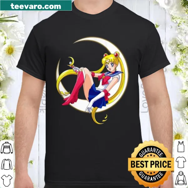 Sailor Moon themed t-shirt for kids featuring beloved characters