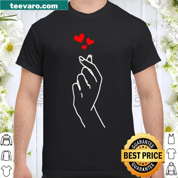 Kpop shirt with playful K-drama and K-pop graphics