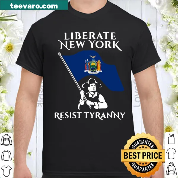 Bold typography shirt with 'Resist Tyranny' text