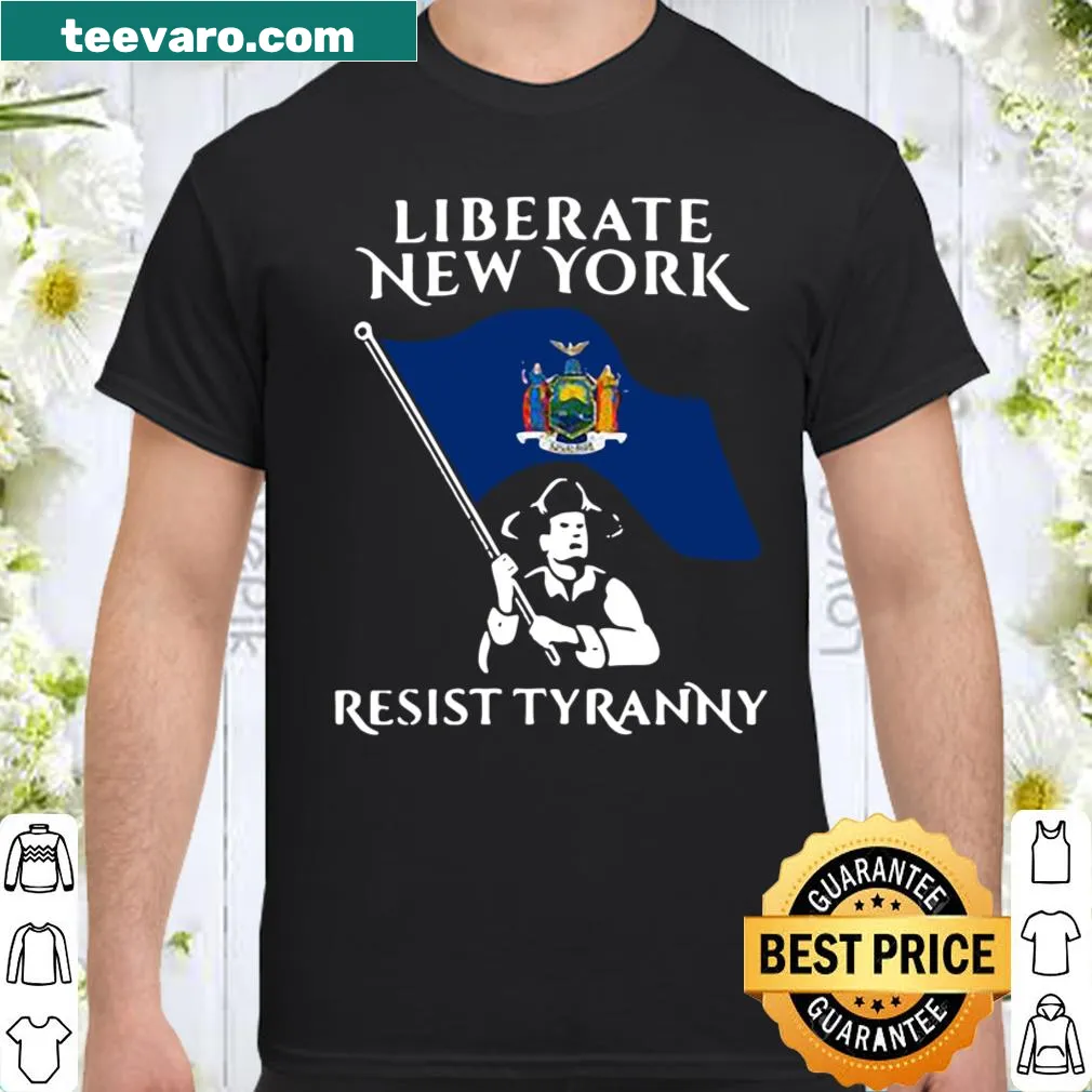 Bold typography shirt with 'Resist Tyranny' text