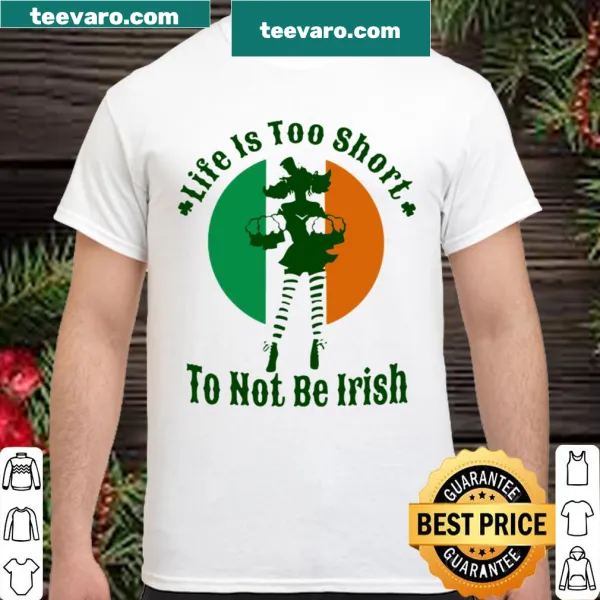 Playful shirt celebrating Irish heritage