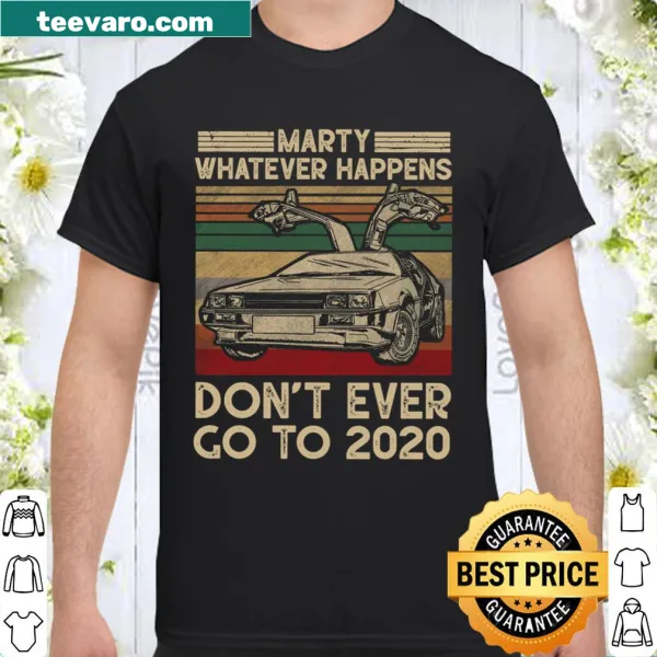 Vintage retro shirt reflecting on the year 2020