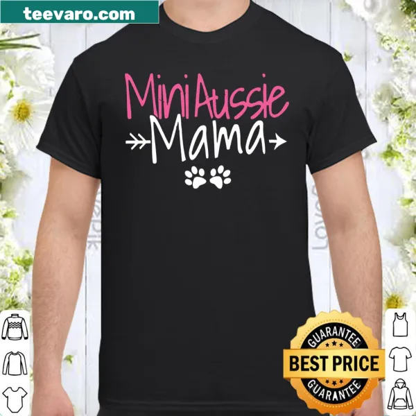 Mini Aussie Mama shirt with bold text