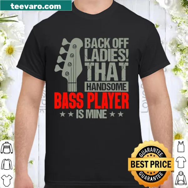 Illustration of musical instruments on shirt for musician's girlfriend