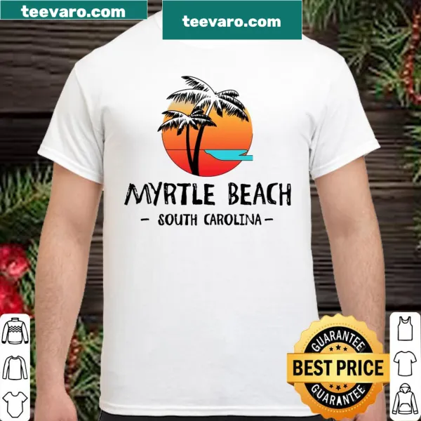 Vintage-style summer shirt representing Myrtle Beach fun