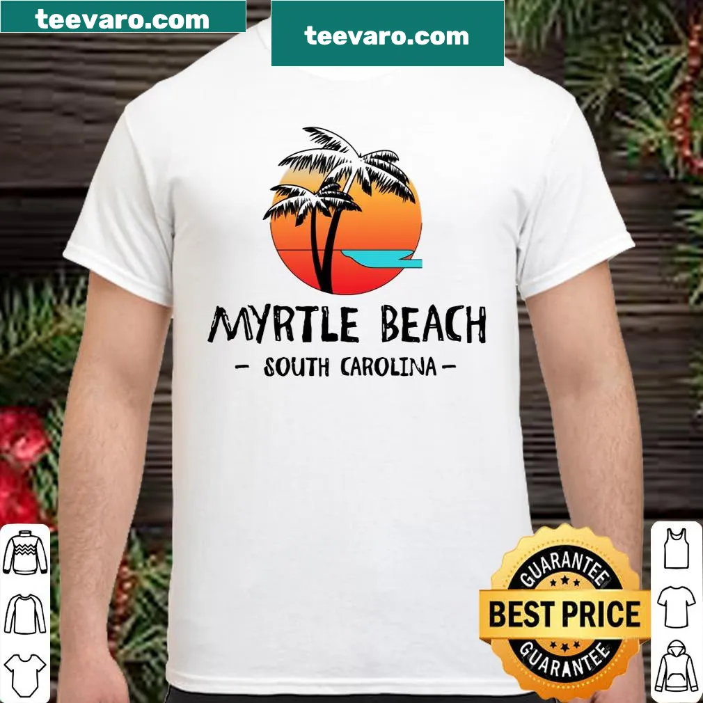 Vintage-style summer shirt representing Myrtle Beach fun