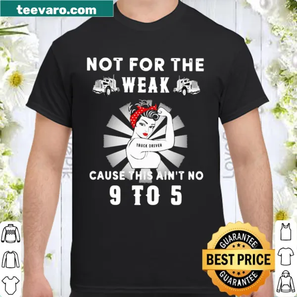 Edgy shirt with bold text about strength and work ethic