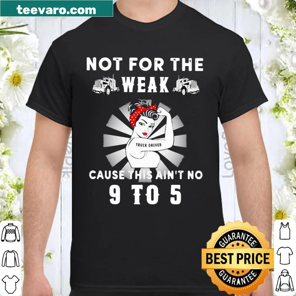 Edgy shirt with bold text about strength and work ethic