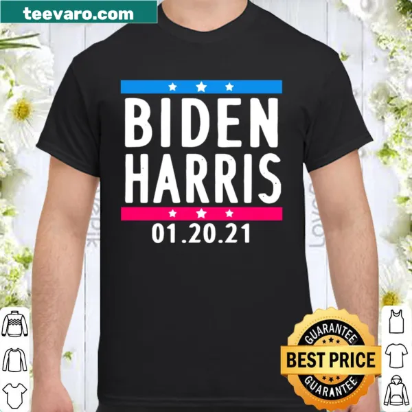 Inauguration-themed shirt honoring Biden and Harris with simple design