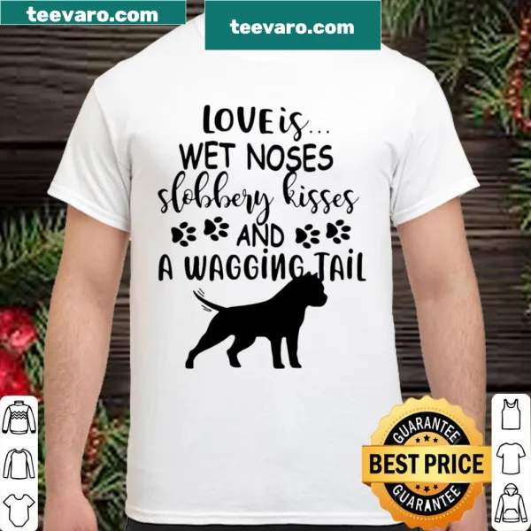 Sentimental Doberman graphic shirt highlighting dog love