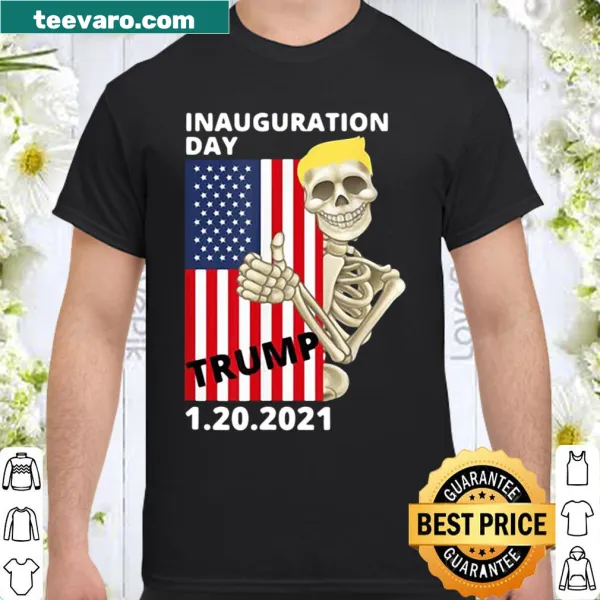 Inauguration Day shirt featuring Trump and Pence names.