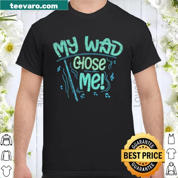 Funny flutist shirt with playful text design
