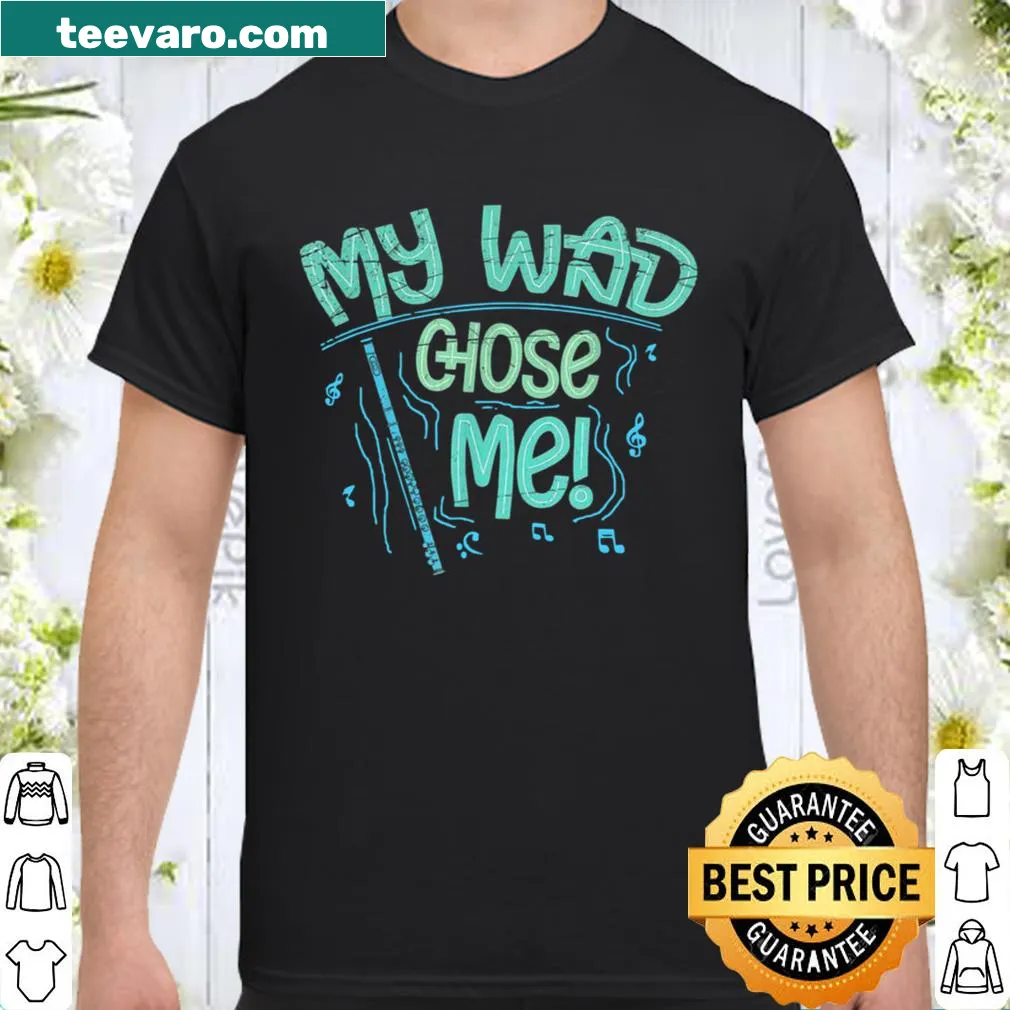 Funny flutist shirt with playful text design