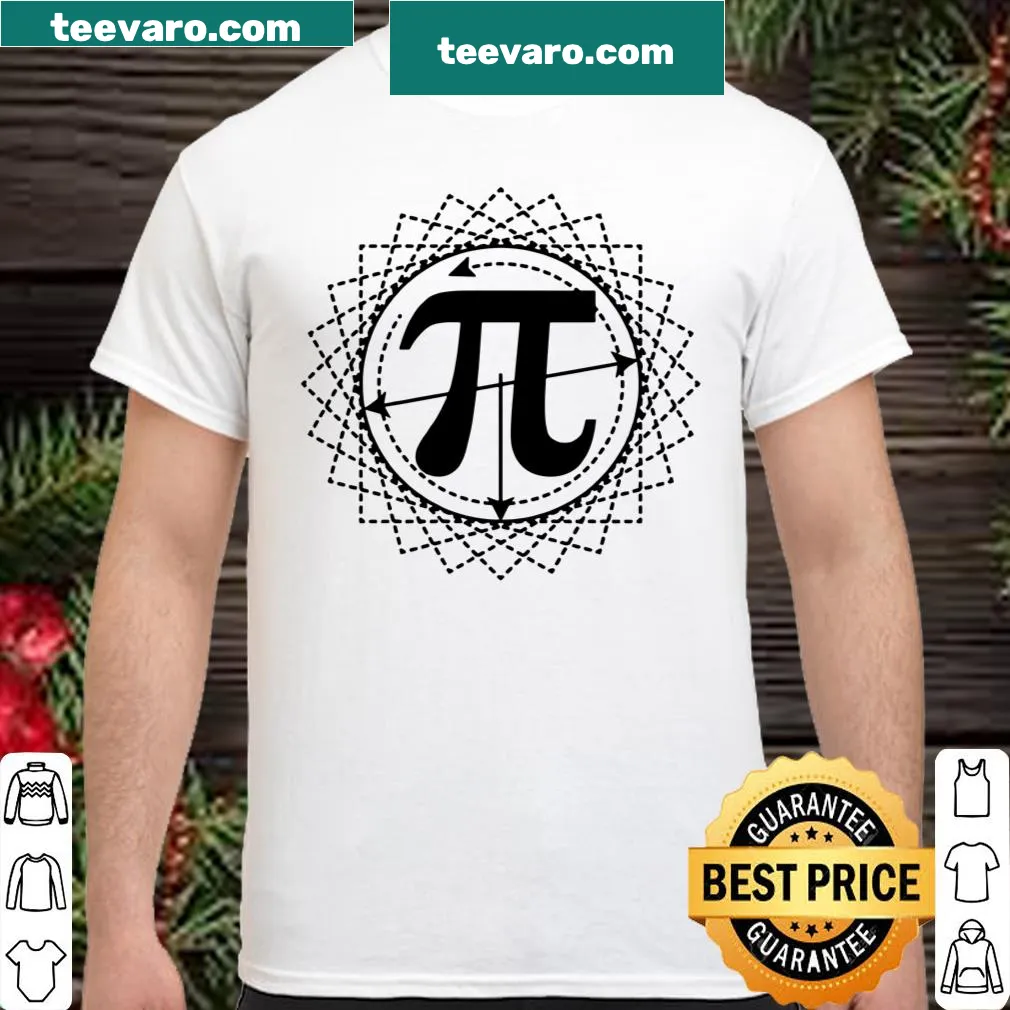 Minimalist shirt featuring the Pi symbol design