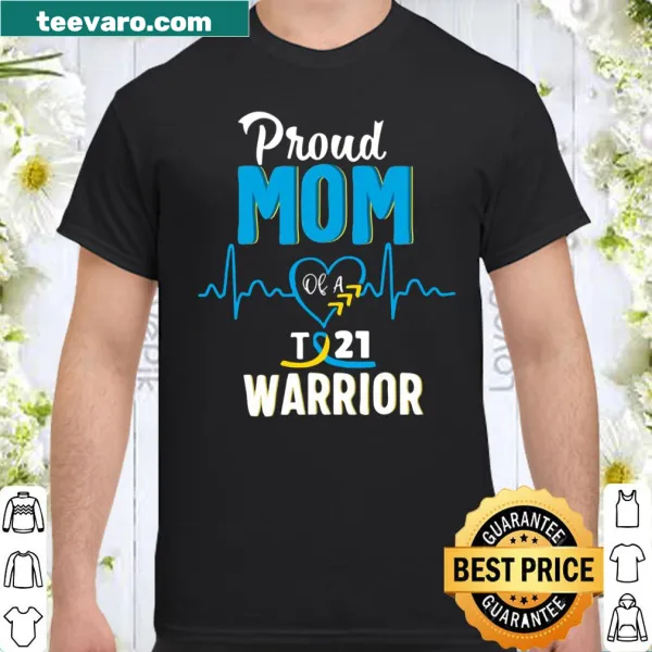 Proud Mom shirt raising awareness for Down syndrome