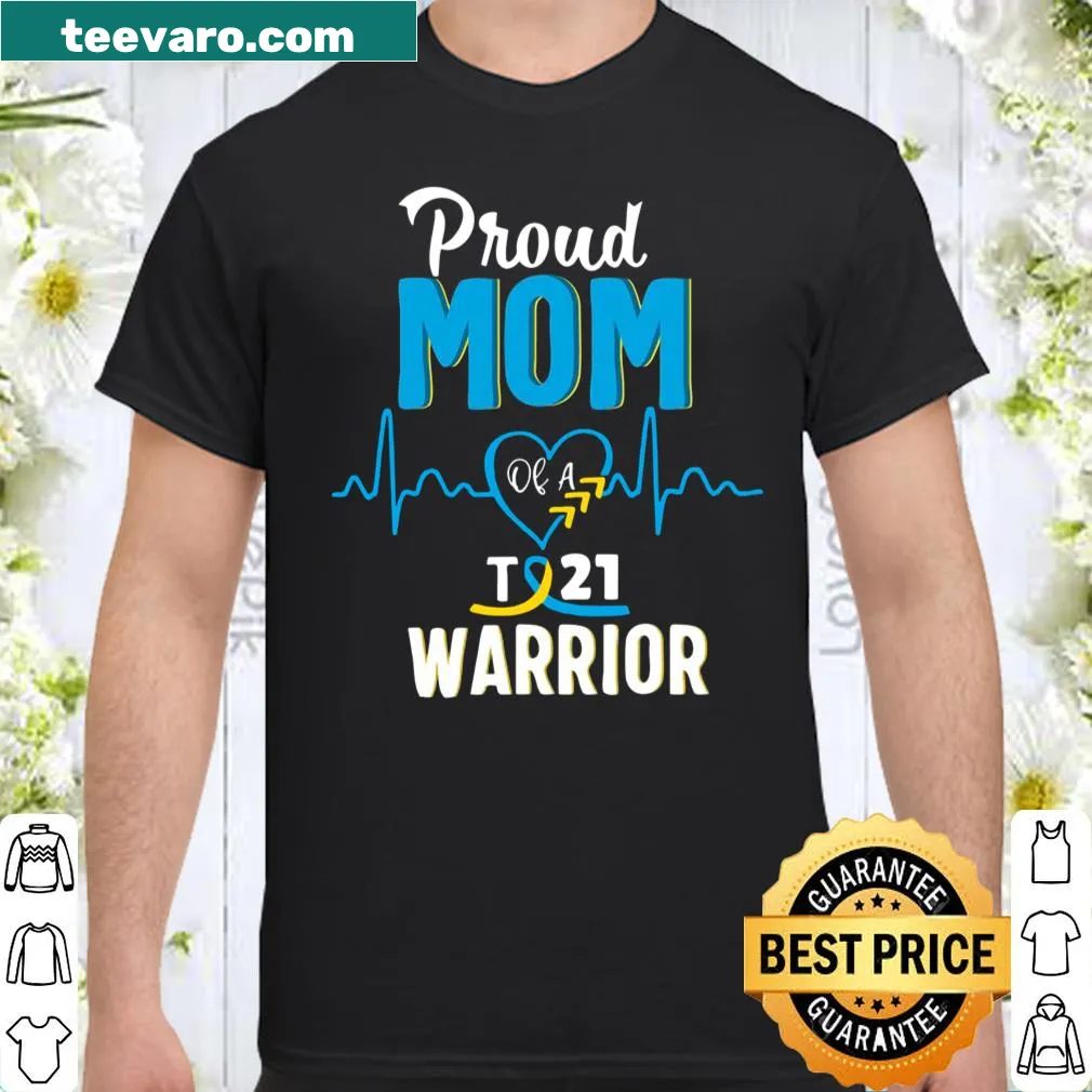 Proud Mom shirt raising awareness for Down syndrome