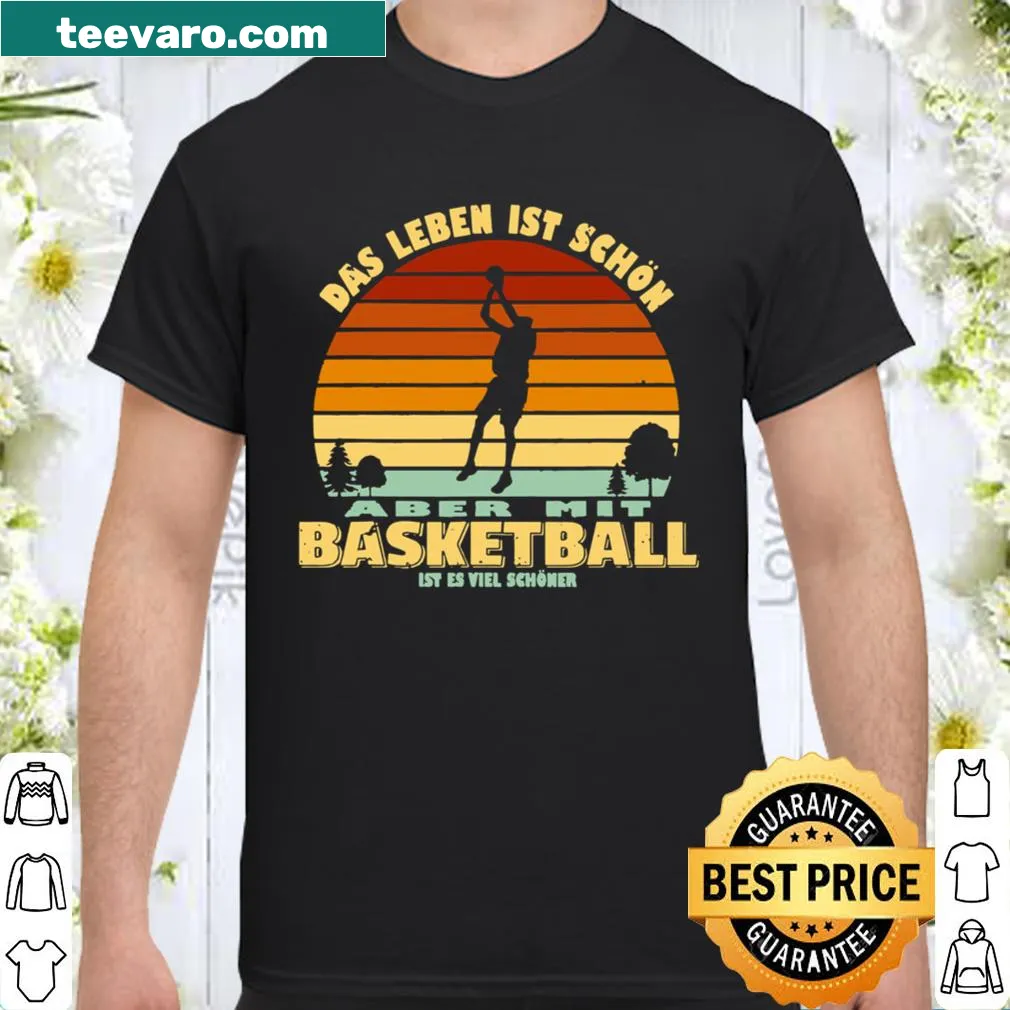 Retro basketball-themed design appealing to young athletes