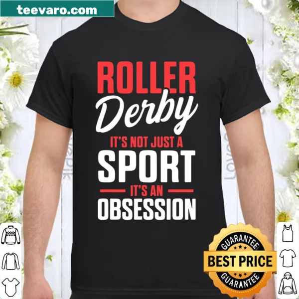Energetic shirt for roller derby players with playful text