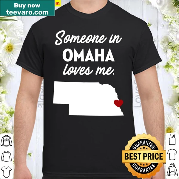 Stylish Omaha, Nebraska themed shirt expressing love for the city