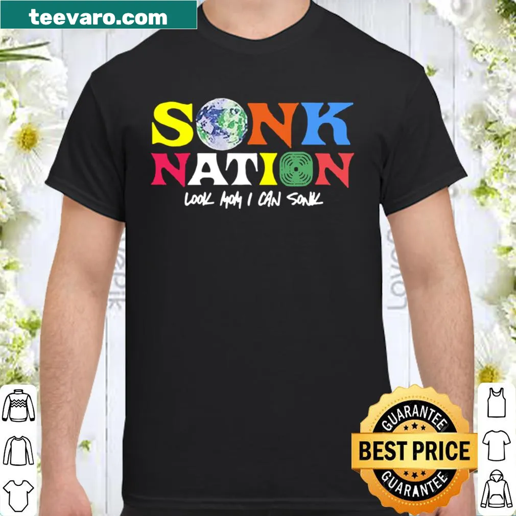 Funny shirt with playful saying about 'Sonk'