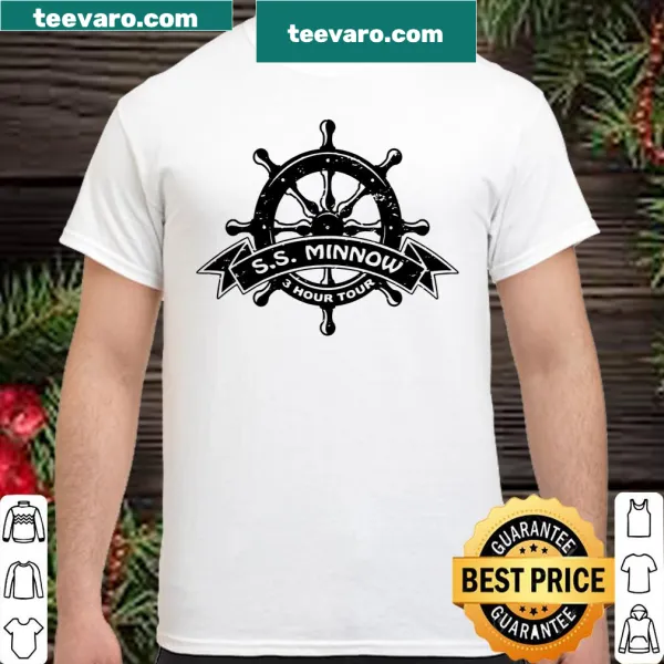 Distressed vintage shirt with '3 Hour Tour' text from Gilligan's Island