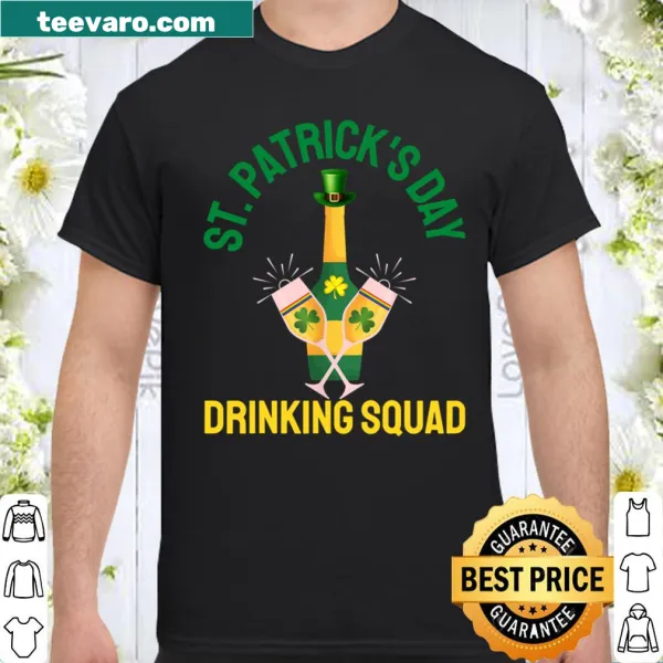 Family-friendly St. Patrick's Day shirt with fun design