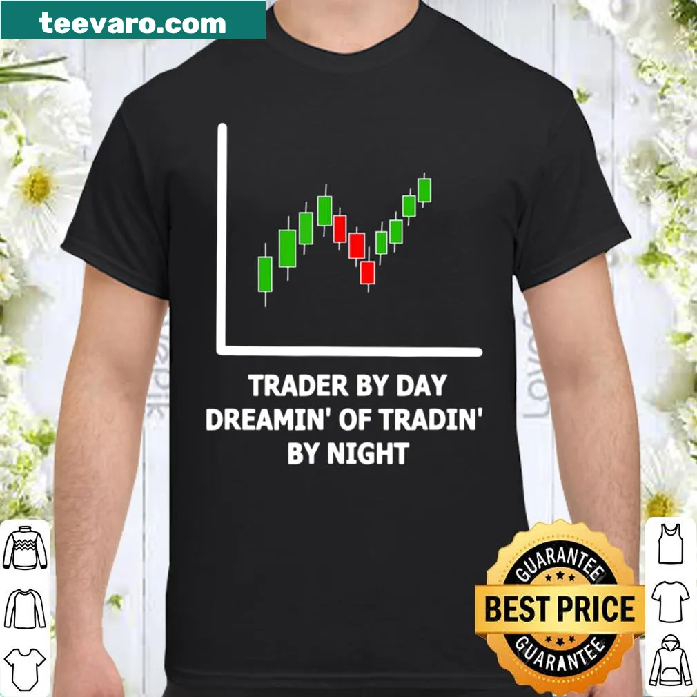 Bold t-shirt for stock market day traders with straightforward message
