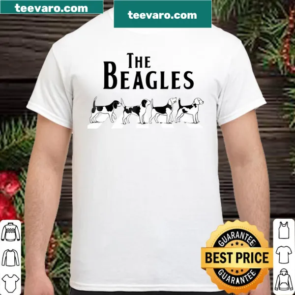 Stylized Beagle graphic T-shirt for dog lovers