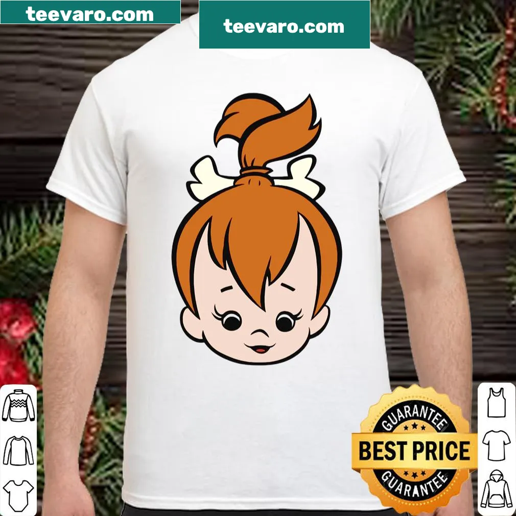 Cute cartoon T-shirt featuring Pebbles from The Flintstones