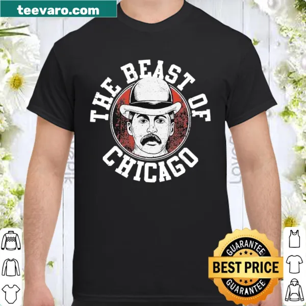 Playful graphic of a beast representing Chicago's spirit