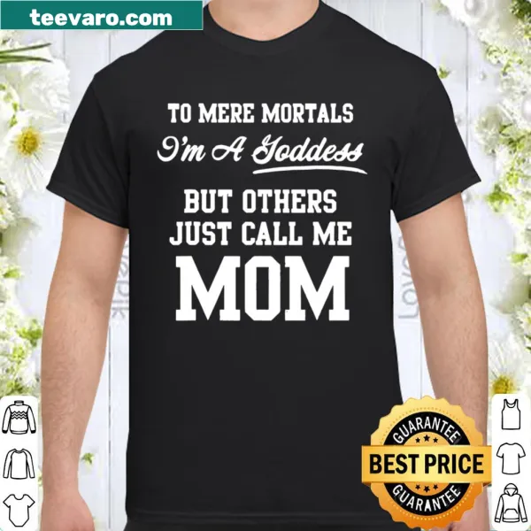 Shirt with hand-lettered text claiming 'Joddess' status for moms