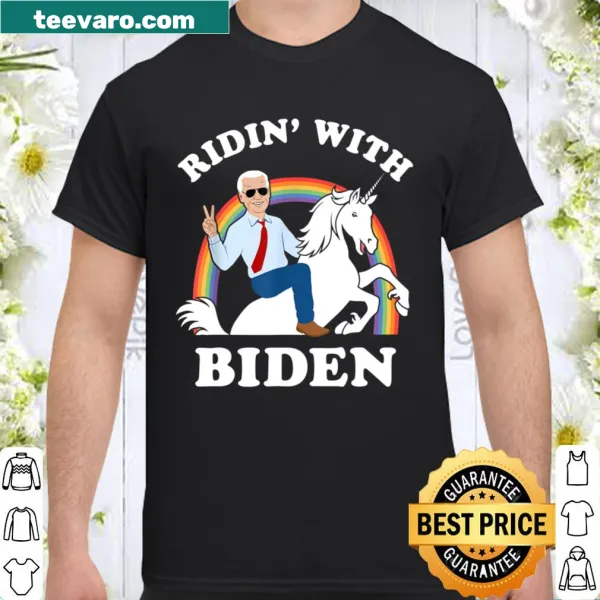 Funny graphic of a unicorn with Joe Biden for everyday wear