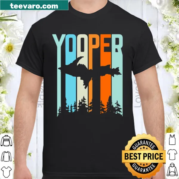 Retro Yooper design celebrating the Upper Peninsula, great for travelers