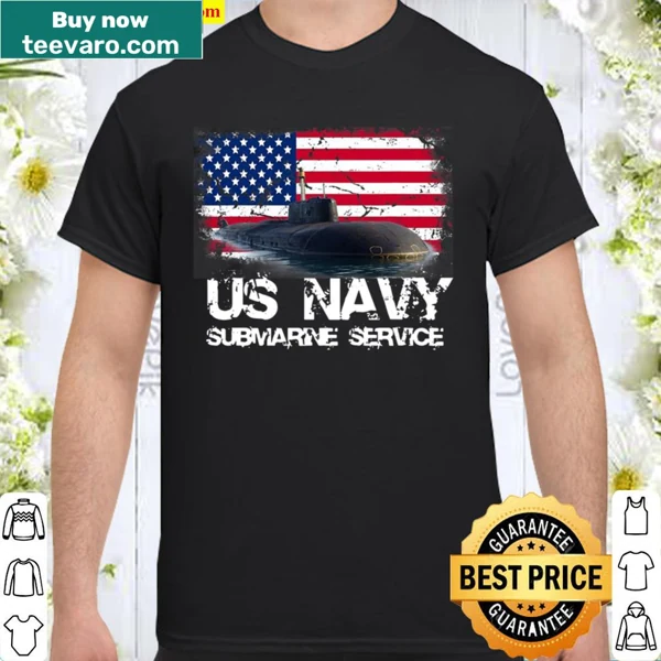 US Navy Submarine Service emblem shirt, ideal for veterans