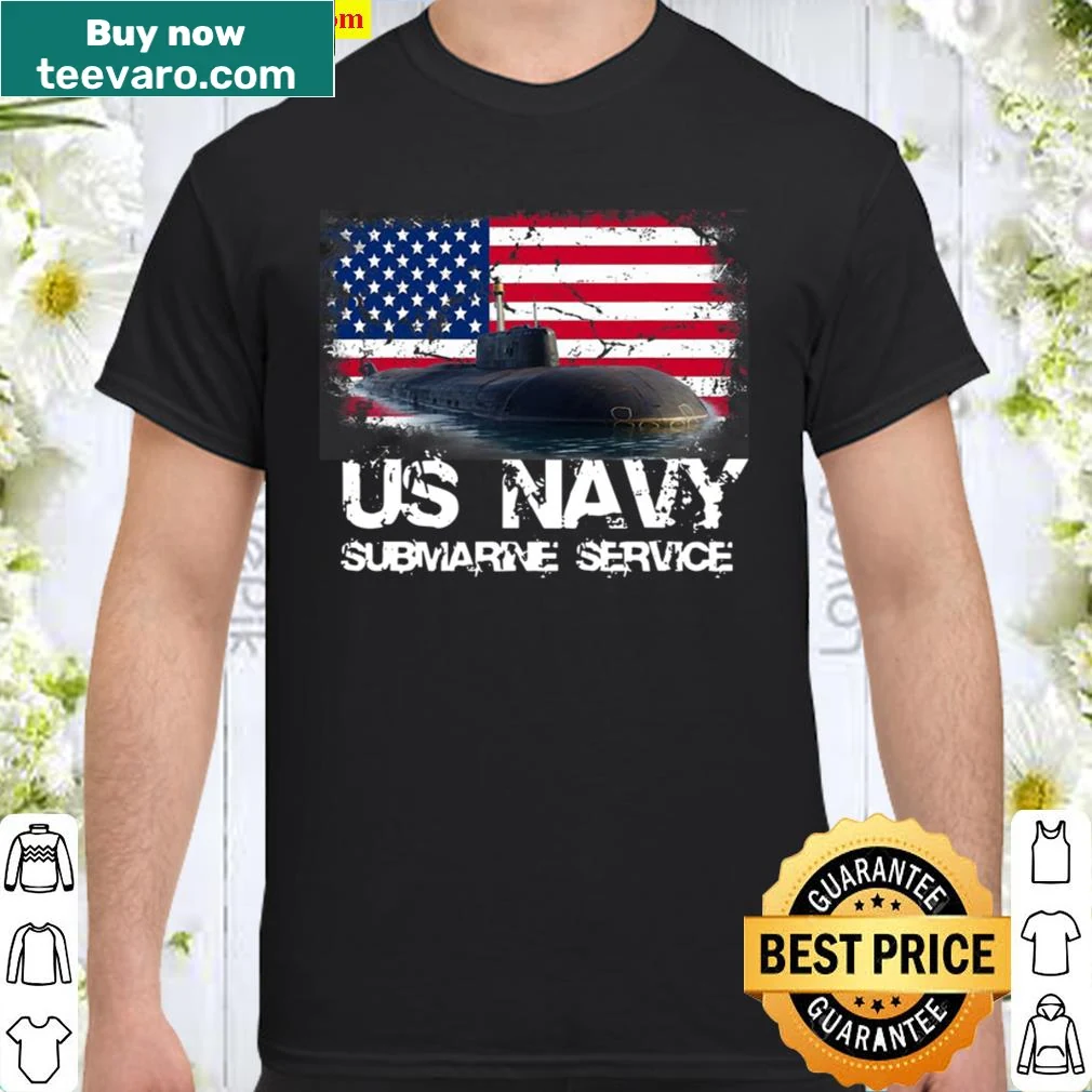 US Navy Submarine Service emblem shirt, ideal for veterans
