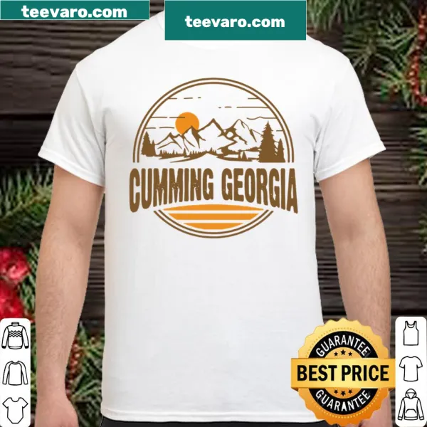 Vintage Cumming, Georgia hiking souvenir shirt