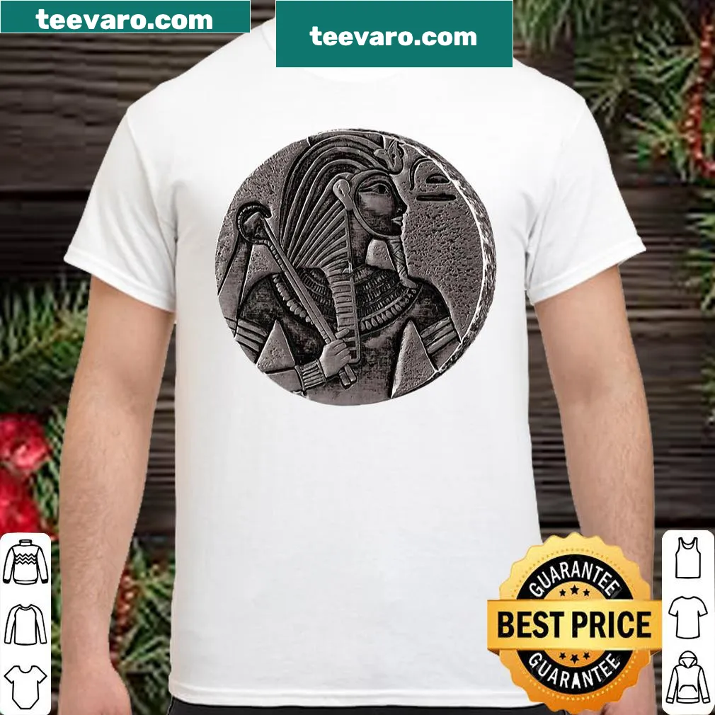 Vintage art shirt featuring Pharaoh and Egyptian symbols