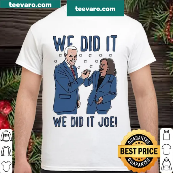 Political achievement graphic shirt for Biden and Harris