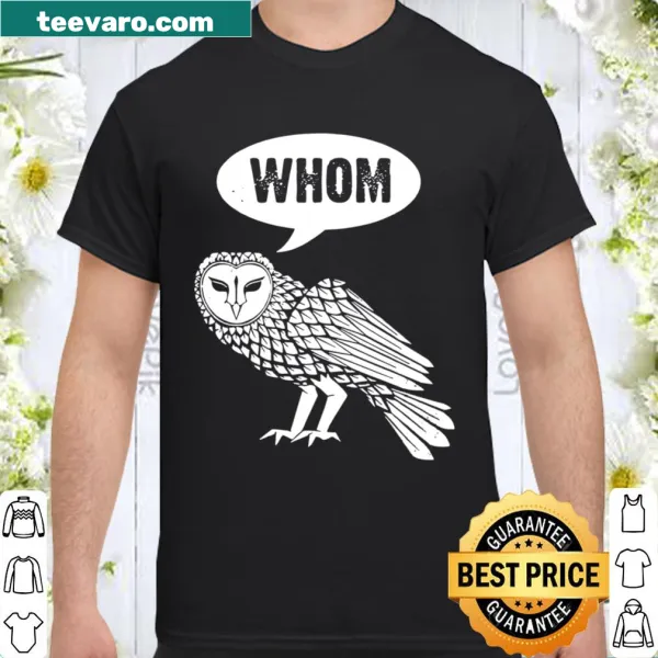 Cute cartoon owl T-shirt for bird lovers.