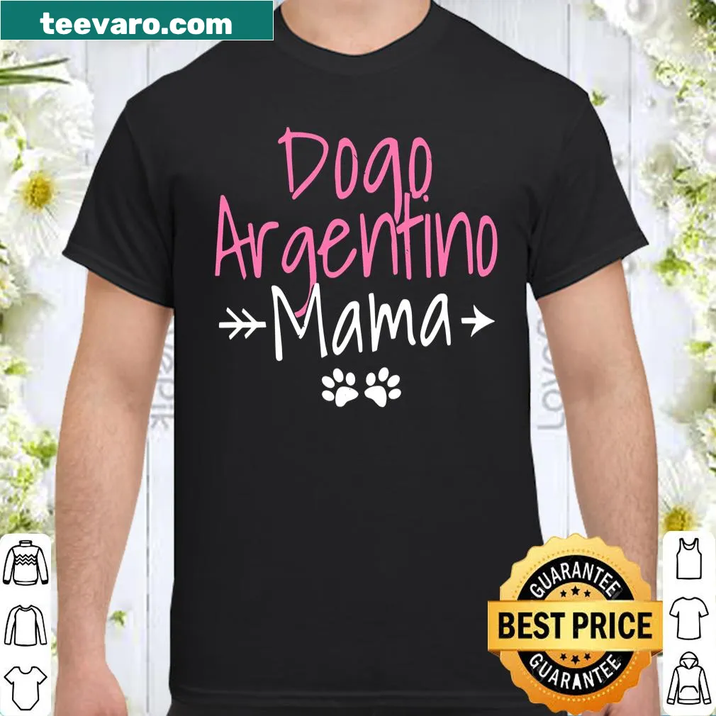 Dogo Argentino mama shirt celebrating dog owners