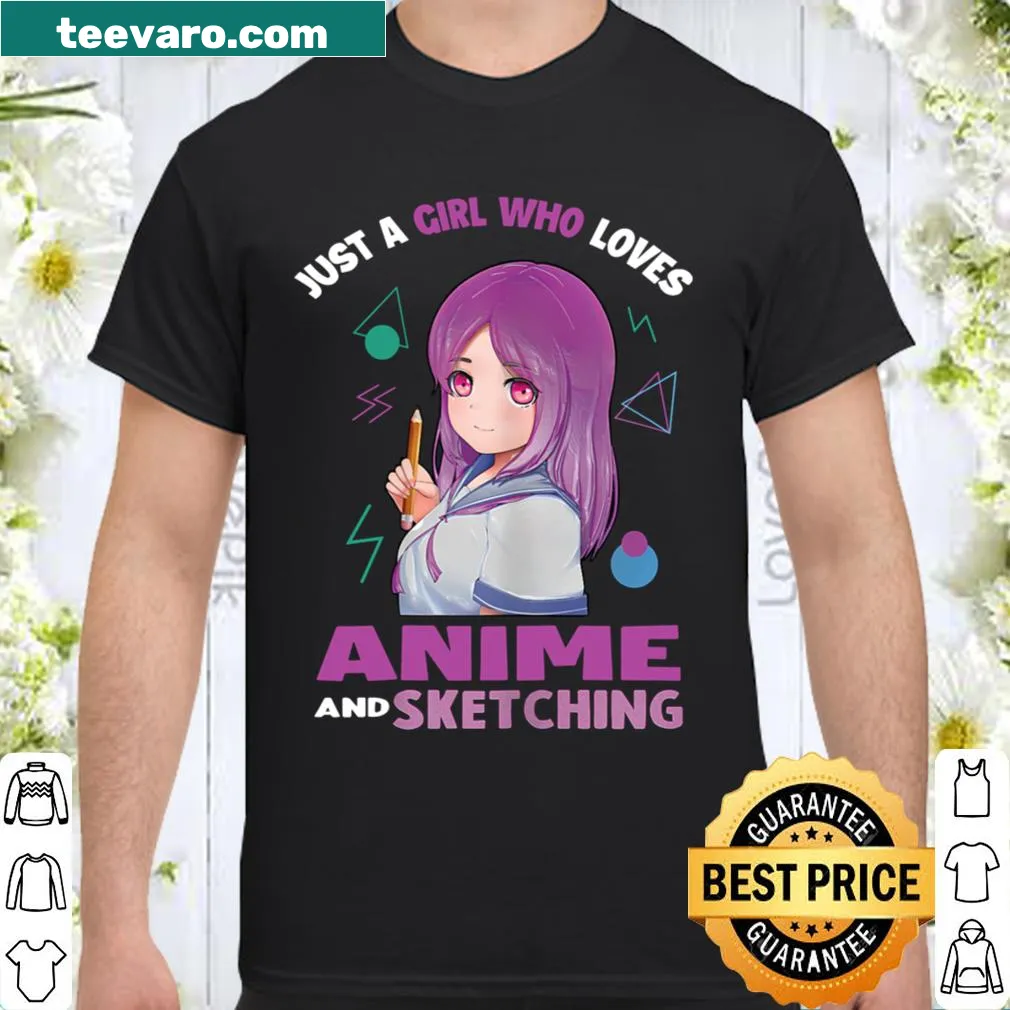Hand-lettered anime love shirt for women
